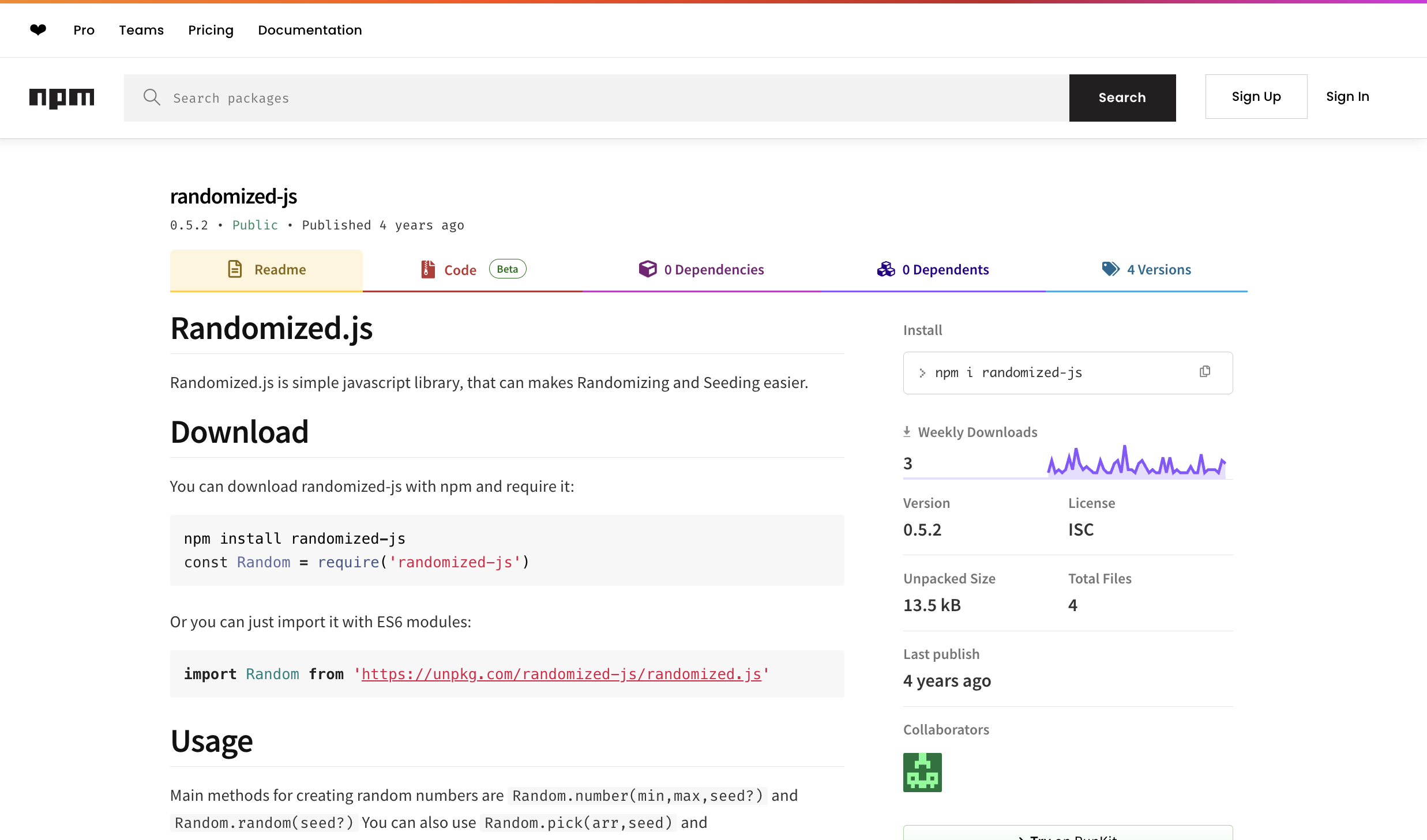 randomized-js